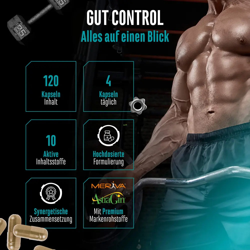 GEN Gut Control, 120 Kapseln