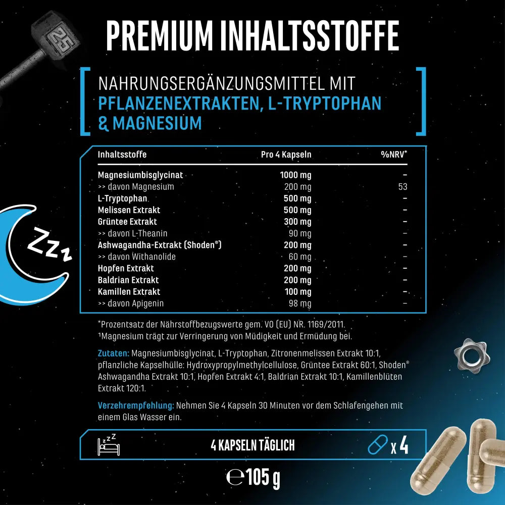 GEN - Knockout - Sleep & Recover Support, 120 Kapslen