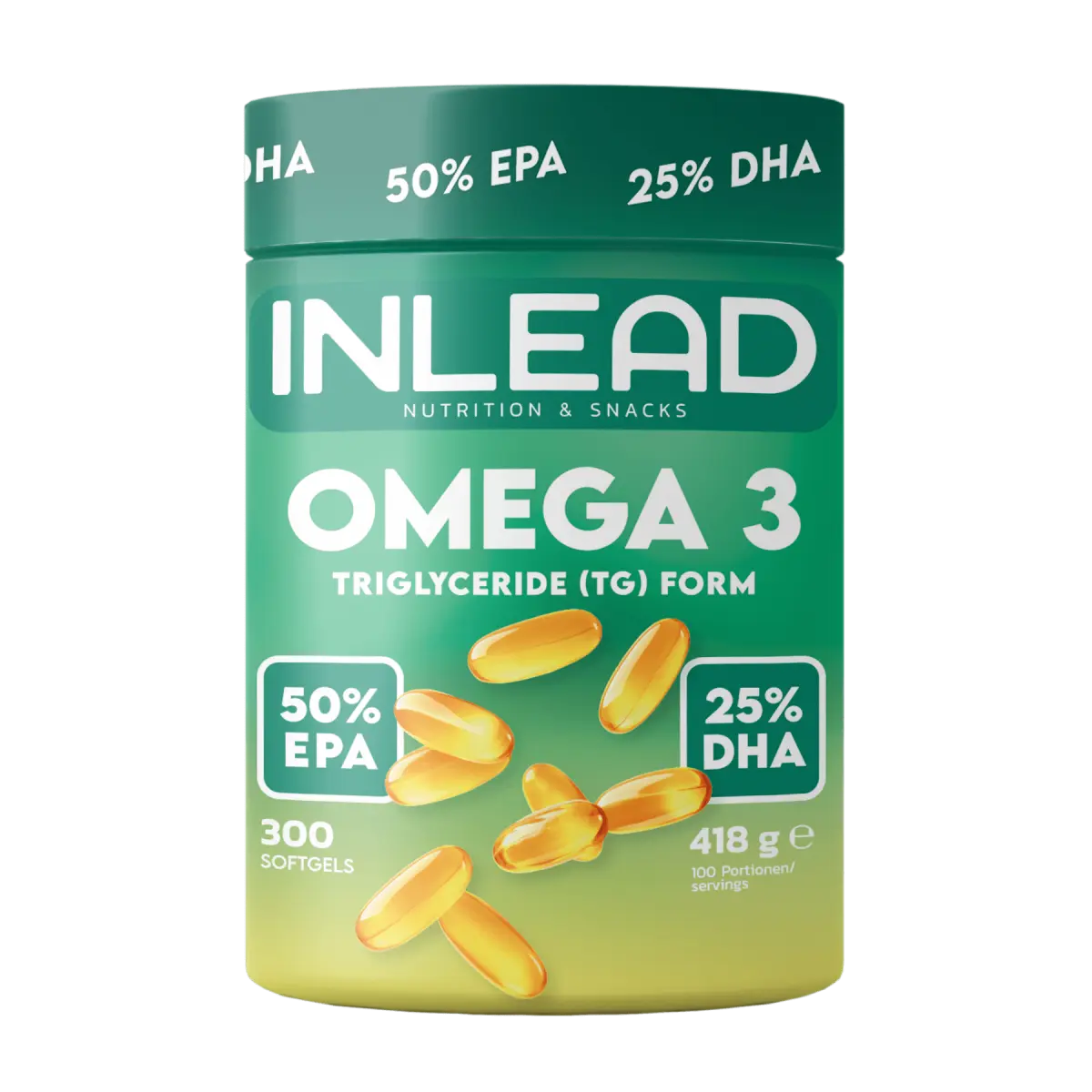 Inlead Omega-3 - 300 Kapseln