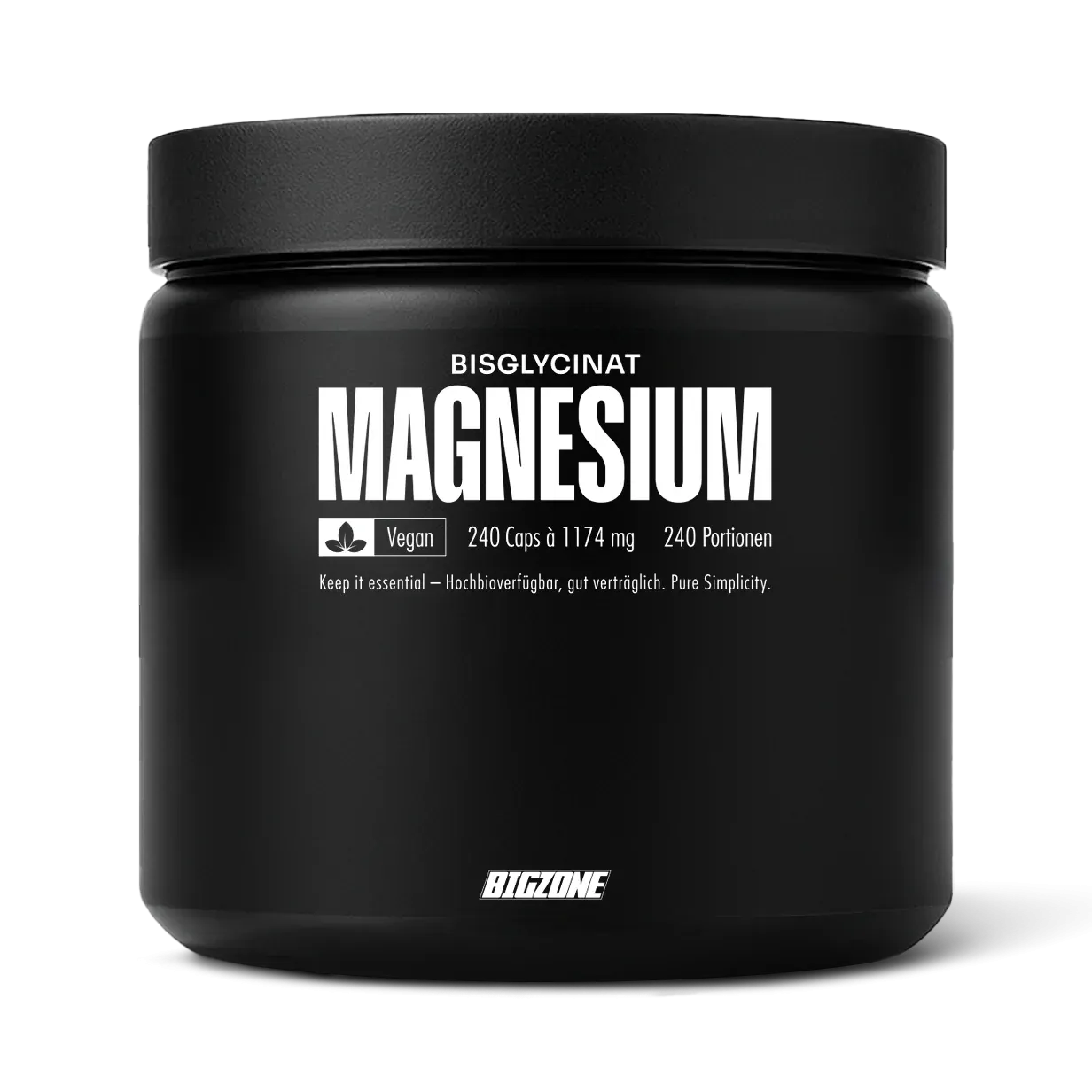 Big Zone Magnesium Bisglycinat (240 Kapseln)